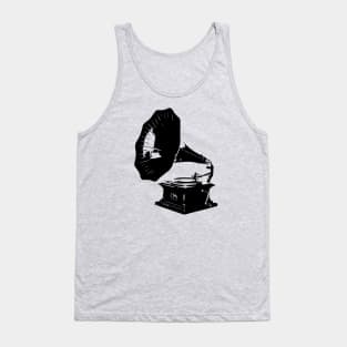 Vintage record player Tank Top